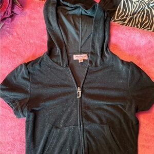 Juicy Couture  Black Zip-Up Hoodie